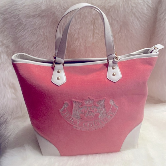 Juicy Couture Pink / Strawberry Ice Tote NWT Excellent Condition - Picture 3 of 13